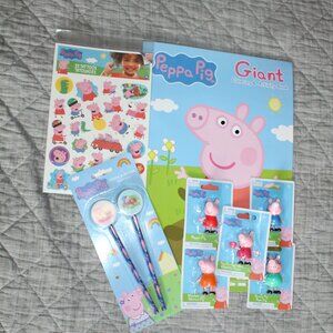 Peppa Pig 8 Piece Activity Set Easter Birthday